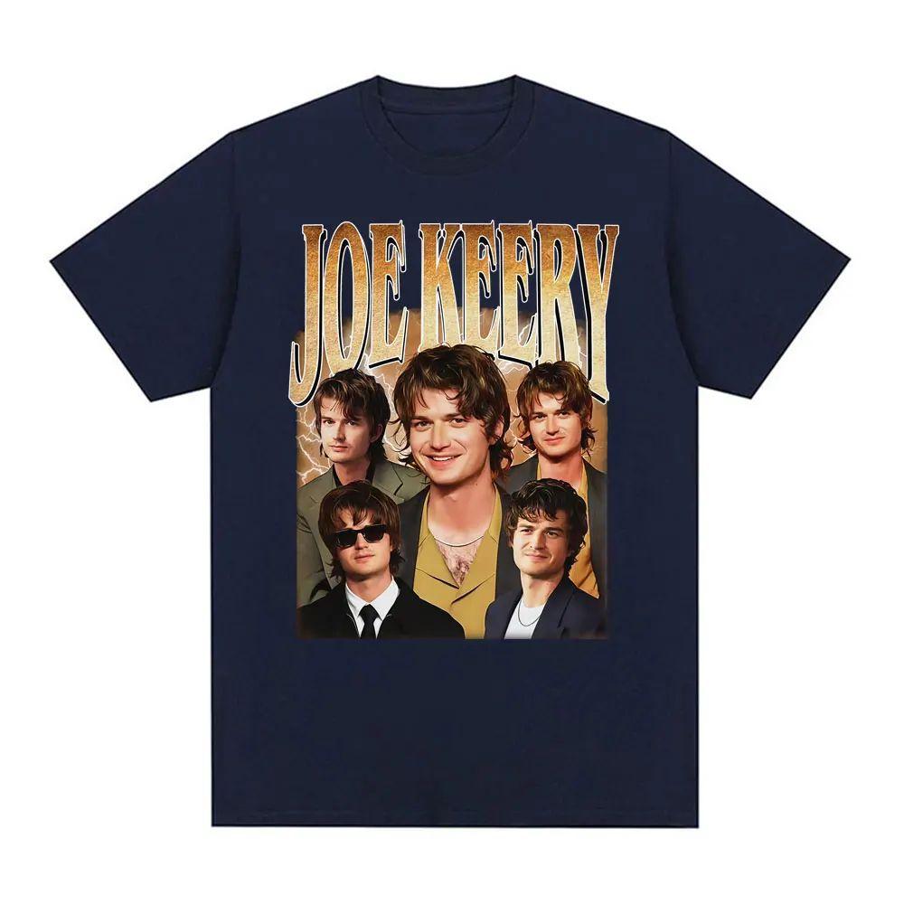 

Y2k Retro Harajuku T-shirt Limited Edition Joe Keery Retro Pattern T-shirt Printed Cotton Tops Casual Loose Streetwear Unisex 2XL