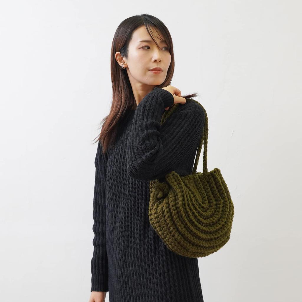 Knitting Kit Ribbed Bag #8-8