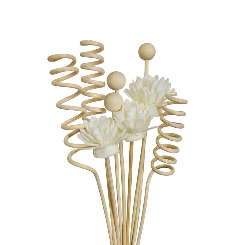 6PCS/ 9PCS Rattan DIY Floral Artificial Reed Diffuser Sticks Flower Set Rattan Reed Fragrance Aroma Diffuser For home Bedroom