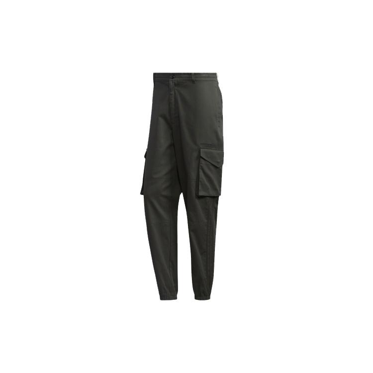 adidas neo Multiple Pockets Sports Cargo Casual Long Pants Brown Men s FU1048 L