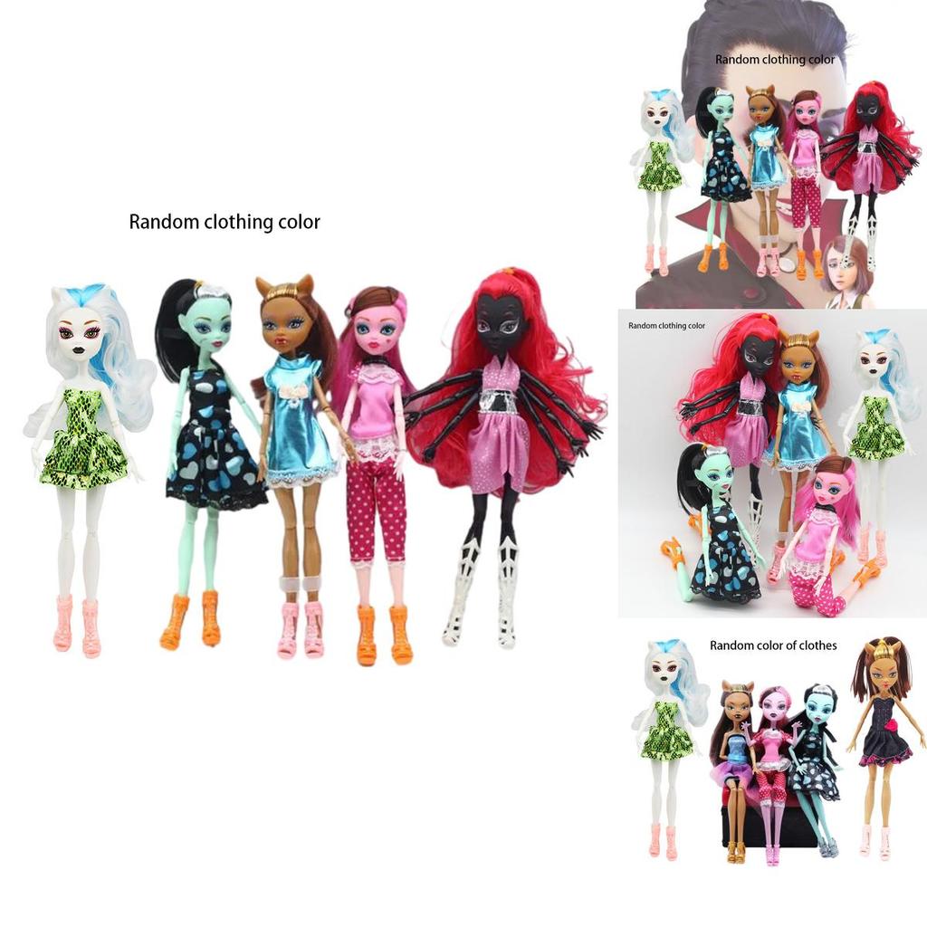 Elegante Monster High Puppe Harzmaterial Modische Spielzeugsammlung