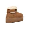 (WMNS) UGG Ultra Mini Belted Roller Boot 'Chestnut' Women's 1144041-CHE