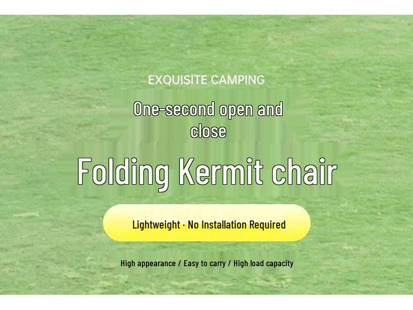 Portable Durable Folding Camping Chair for Outdoor Activities