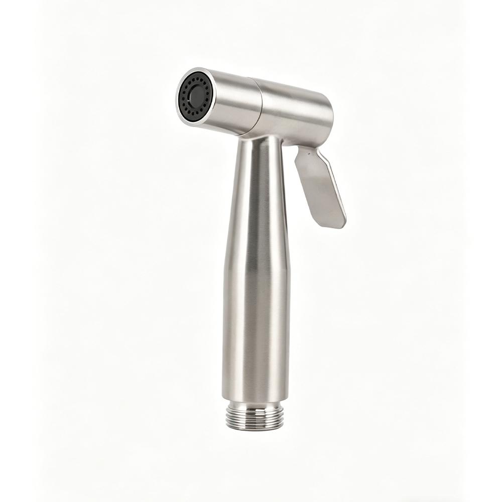 Handheld Toilet Floor Flushing Nozzle 304 Stainless Steel with 1.5m Extendable to 3m Hose for Toilet Hygiene And Pet Cleaning