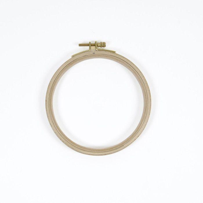 Tambour en bois Cercle à broder 12,5 cm