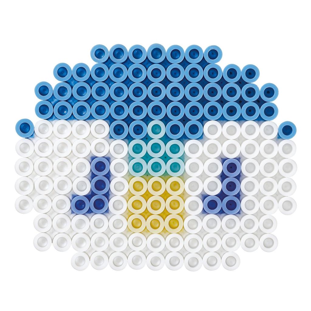 Kawada Perler Beads Beads Set Pocket Monster Piece Piplup Iron Beads Toy Hobby Easy!Character Poké 80-53548