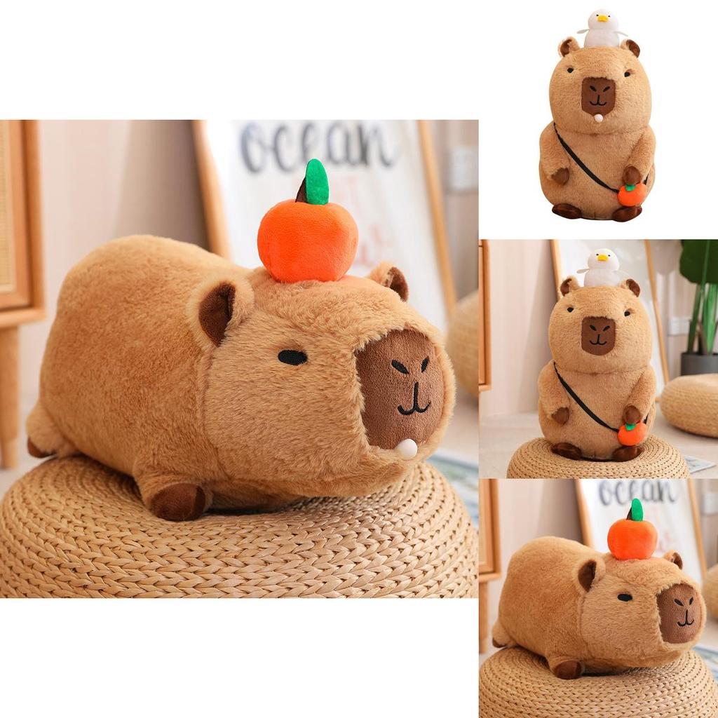 Cute Capybara Plush Toy Adorable And Soft Stuffed Animal Pillow Doll Perfect Gift For Kids
