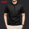 Hengyuanxiang Men's Summer Lapel Short Sleeve Polo Shirt