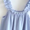 Women's Summer Cotton Spaghetti Strap Nightgown - Sweet, Cute, and Loose Mid-Length Dress for Homewear