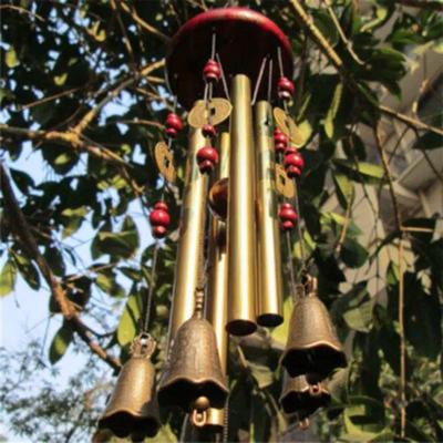 Wind Chime Angel Metal Aluminum Tubes Bell Wind Chime Creative Hollow Home Garden Wall Hanging Decoration Handmade Gift