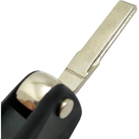 Replacement Key Fob Shell Case fit for VW Volkswagen Jetta Passat Golf Beetle Rabbit GTI CC EOS 4 Buttons Keyless Entry Remote Key Housing with Uncut