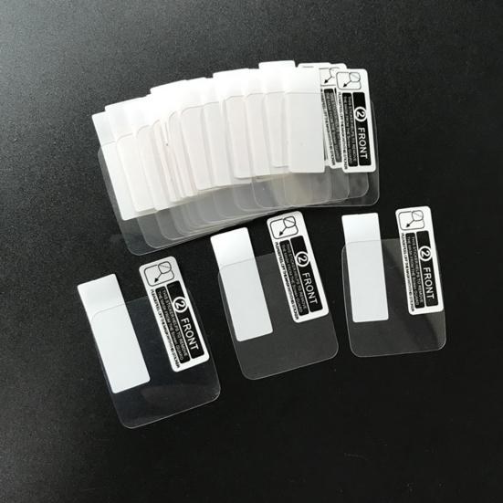 3Pcs/Set High Clarity Clear LCD Screen Protector Films for DZ09 Bluetooth-compatible Smart Watch