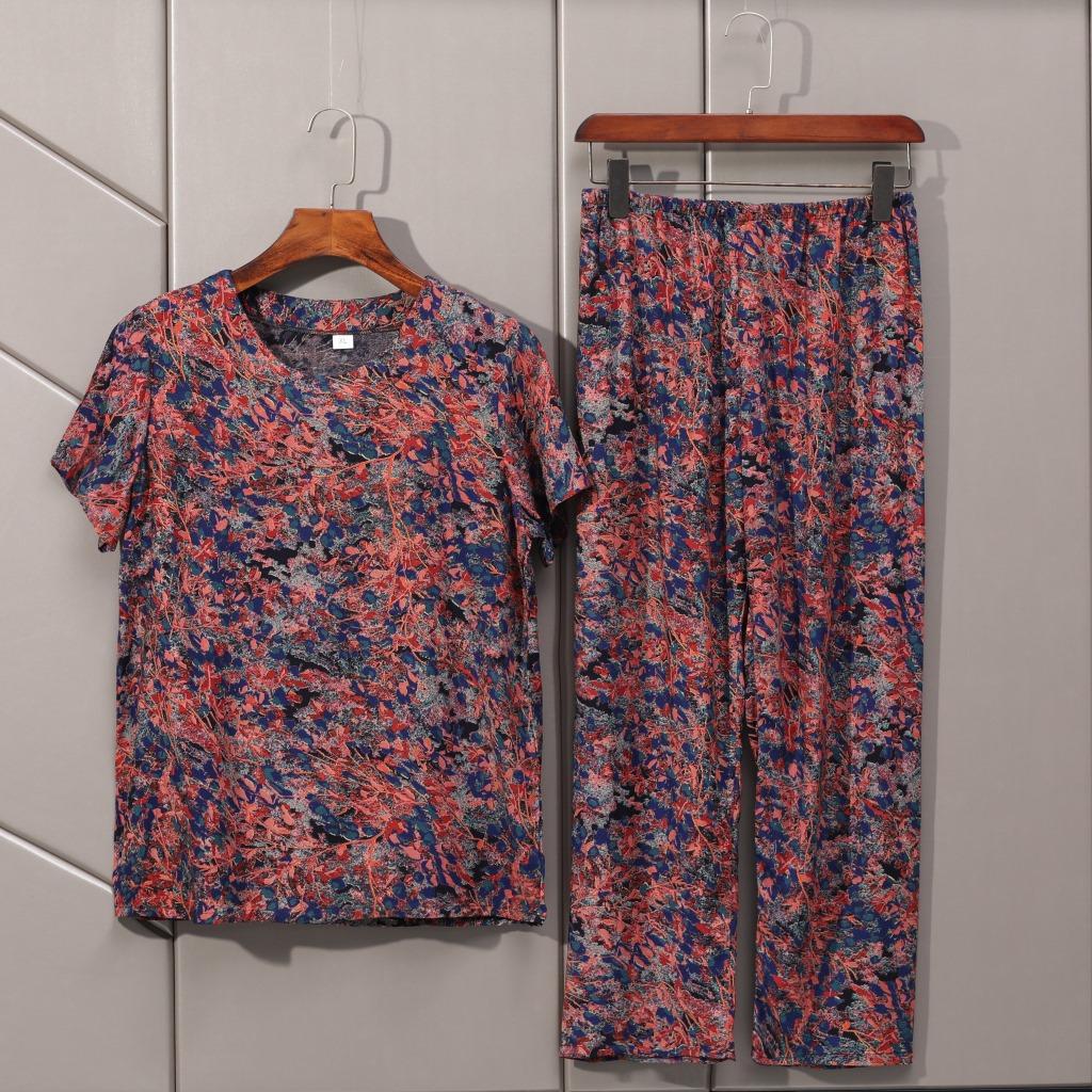 TELLHONEY Женская мода О-образный вырез топы с бантом украшения и брюки на пуговицах — фото 10