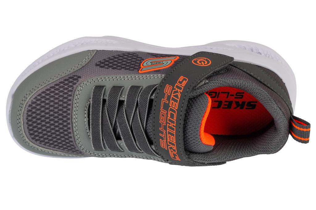 Skechers Meteor-Lights - Krendox, for Boy Grey Sneakers