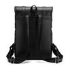 Large Capacity Soft PU Backpack for Men and Women Casual Bags Trendy Men and Middle School Students School Bag Computer Travel Backpack