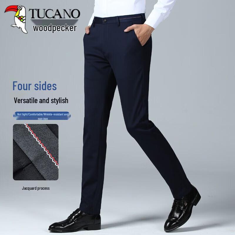 

TUCANO Men s Stretch Business Casual Pants 32