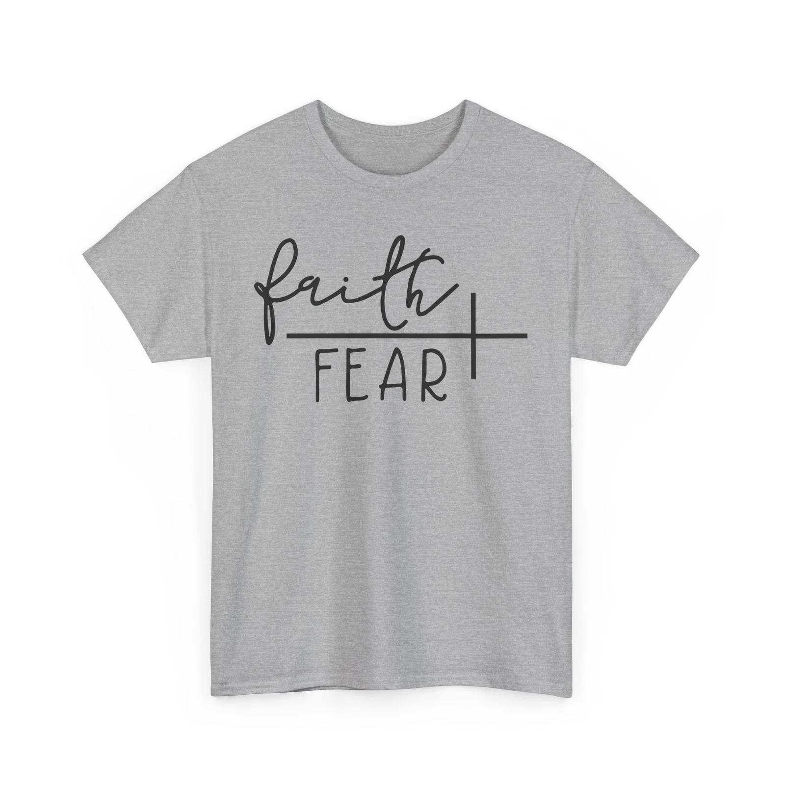 God’s Plan T-Shirt | Christian Trust Tee | Faith Over Fear Religious Shirt S