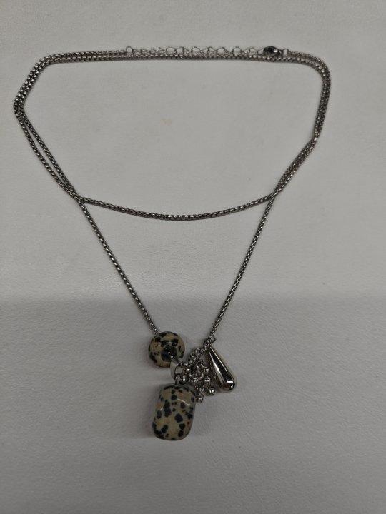 

Титановая сталь натуральный камень капля воды кулон ожерелье легкая роскошь высокое чувство моды ключичная цепочка универсальный темперамент нишевые украшения женщины