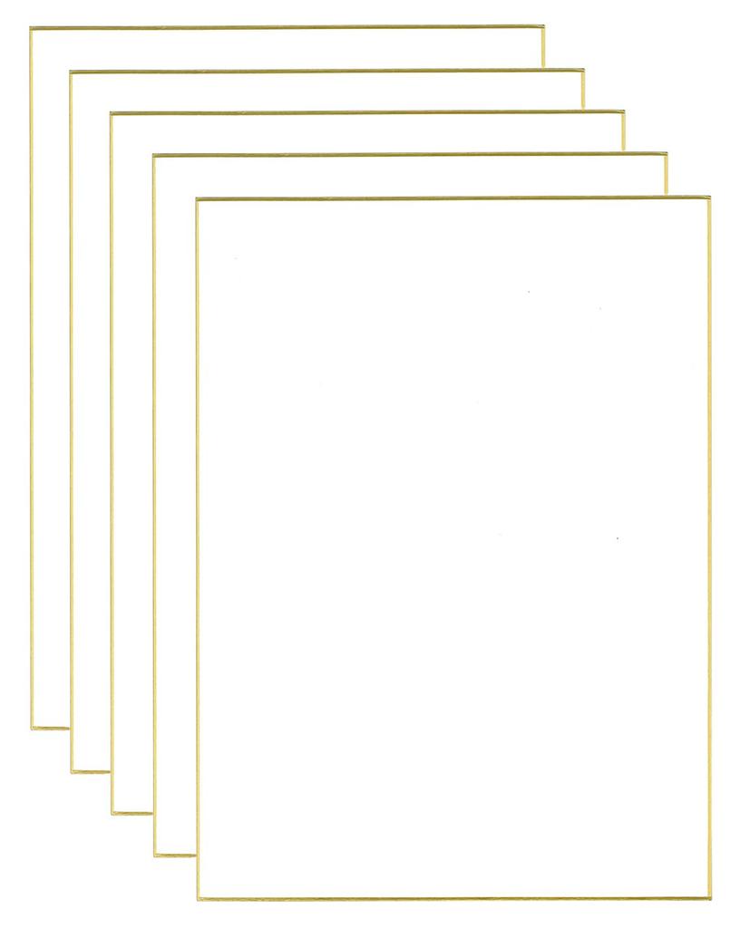 Kobaido Shikishi F4 Premium Painting and Calligraphy Paper, Kyoto Shikishi (333mm X 242mm) 5 Sheets / Made In Fushimi, Kyoto