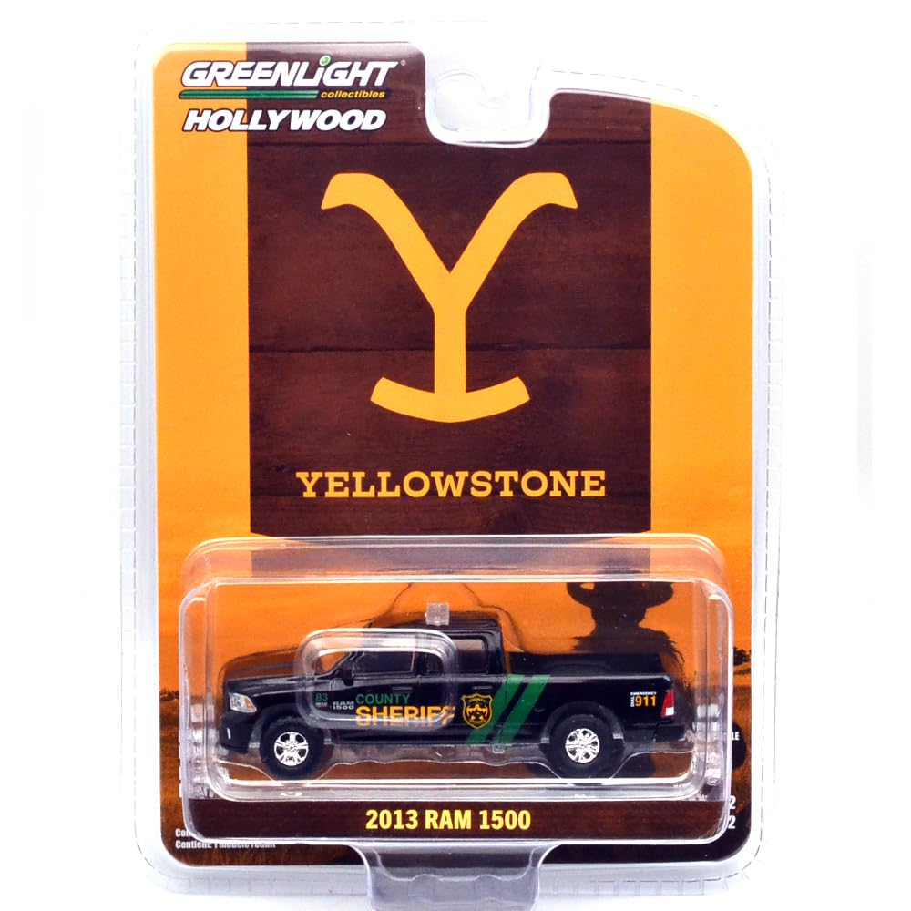Greenlight 1/64 HOLLYWOOD SERIES 42-2013 RAM 1500 зелёный