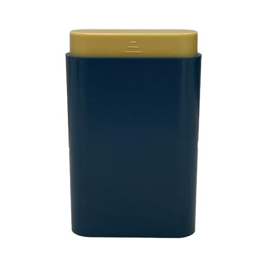 6 přihrádek Obdélníkový box na léky Organizér na pilulky Prachotěsný Kompaktní Přenosný Malý Vzduchotěsný Pouzdro na přenášení pilulek Držák na tablety