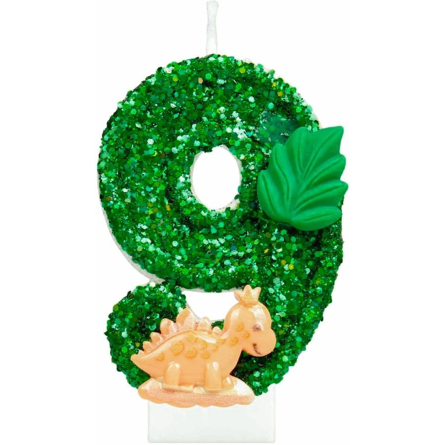 0-9 Number Birthday Candle Happy Birthday Cake Candle Birthday Baking Anniversary Dinosaur Themed Party Supplies
