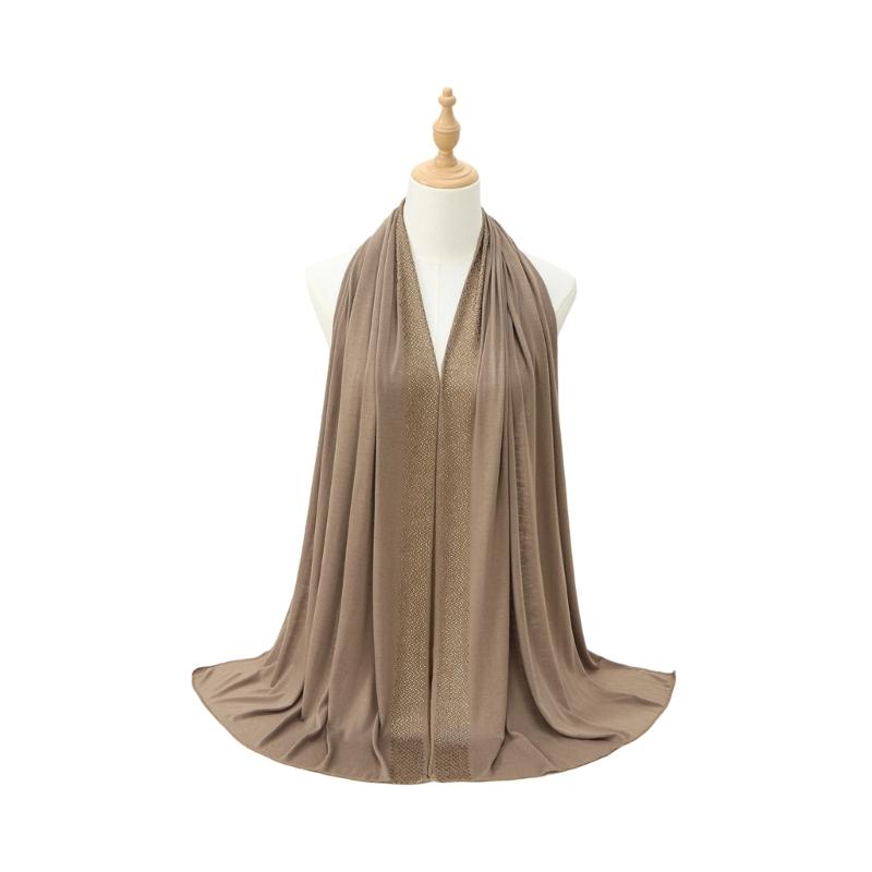 Extra Long 170cm Cotton Scarf Shawl For Skin Friendly Soft Comfortable And Various Styling In Daily Life