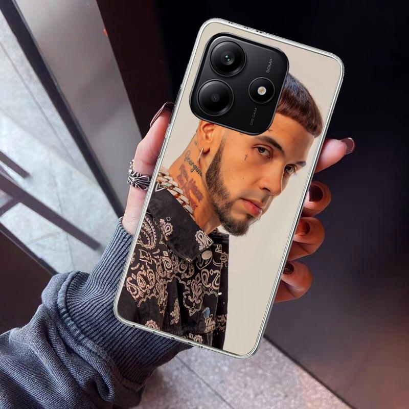 Anuel AA Real H-Hasta La M-Muerte Handyhülle für Xiaomi Redmi Note 15 14 14S 13 12S 12 Pro Plus 11S 11 10S 10 4G Hülle 11E 11T 5