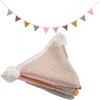 Baby Banner Flag Nursery Garland Triangle Bunting Flag Soft Fabric Vivid Color Kids Banner Nursery Decor