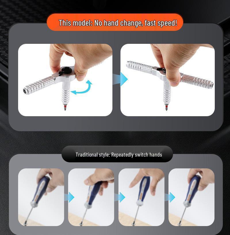 54-in-1 Ratchet Wrench Set: Comprehensive Tool for Motorcycle, Car, and Household Repairs.