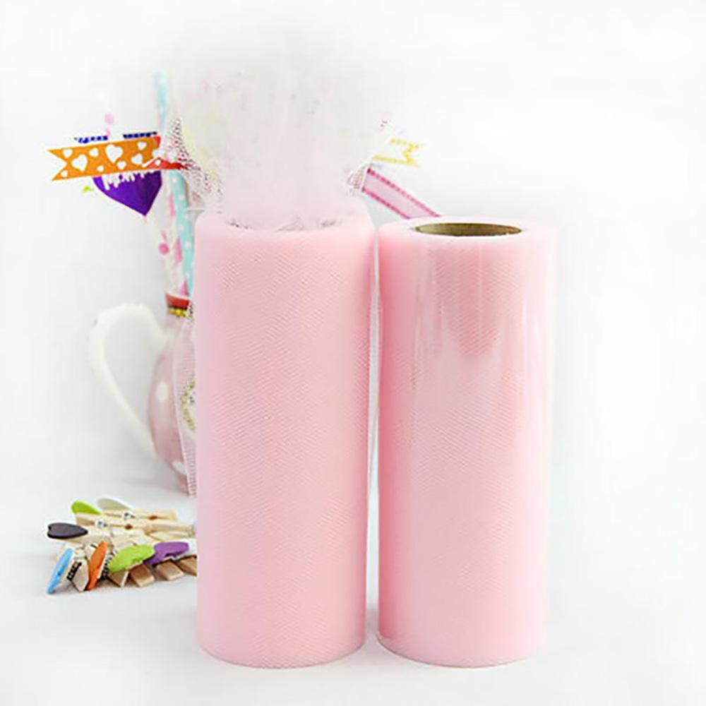 Tylová role s 6palcovým 22M gázovým navijákem Tutu na párty Květinová sukně Dárkové balení Svatba Ragdoll Potřeby pro zdobení čelenky