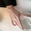 Bracelet Bande de Möbius Mat Style Froid Minimaliste pour Femmes