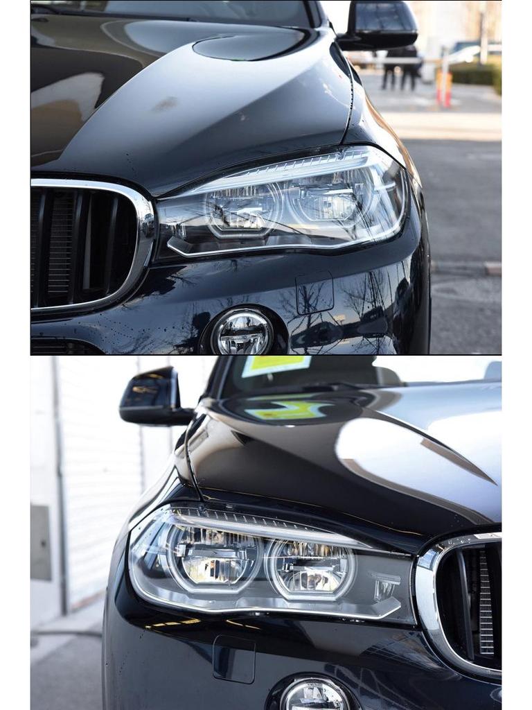 Compatible Headlight Lens Cover for BMW X5/X6 Models (2014-2018)