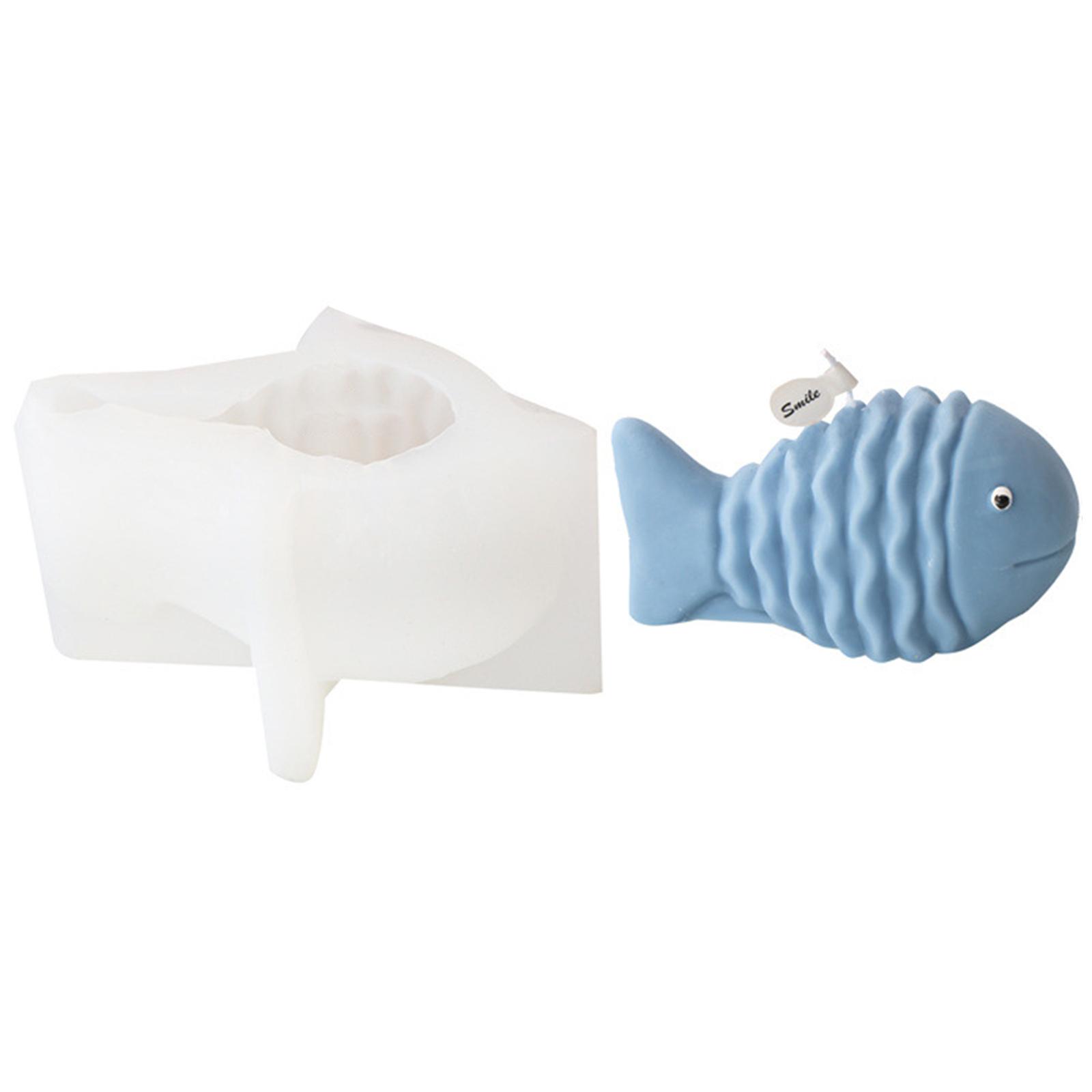 

Уникальная 3D силиконовая форма для свечей в виде дельфина с курносым хвостом/планктонной рыбы-клоуна/волновой рыбы/рыбы-марлина, офисные украшения C