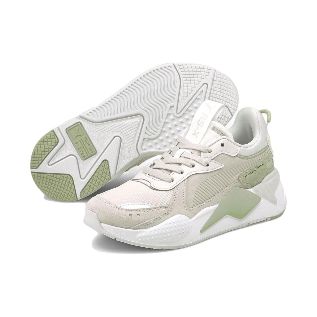 Puma Rs-X Reinvent Pelle Sintetica Confortevole Versatile Scarpe Casual Lifestyle Basse da Donna sneaker Grigio Bianco Verde 371008-12