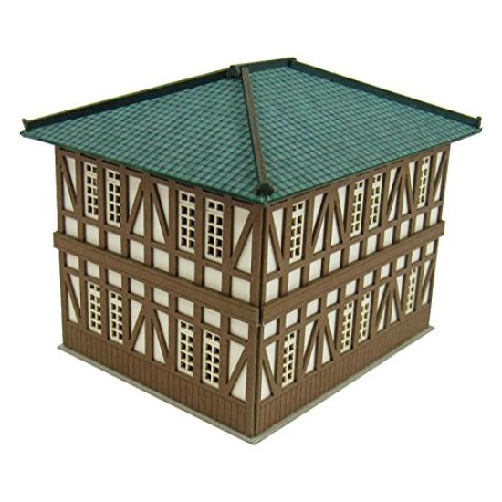 Sankei Nostalgic Diorama Series Restaurant B Papercraft 1/150 MP03-96