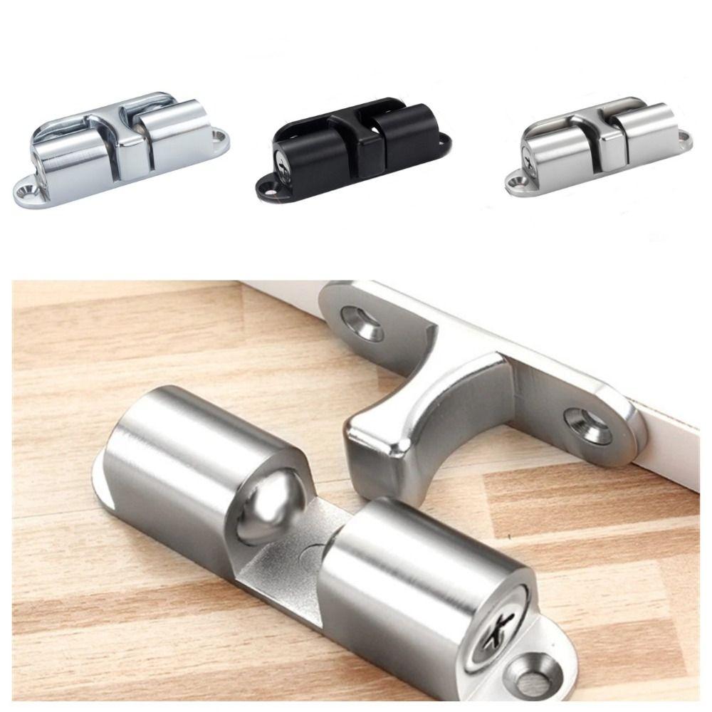 Invisible Door Touch Buckle Silent Door Stopper Adjustable Door  Suction  Furniture