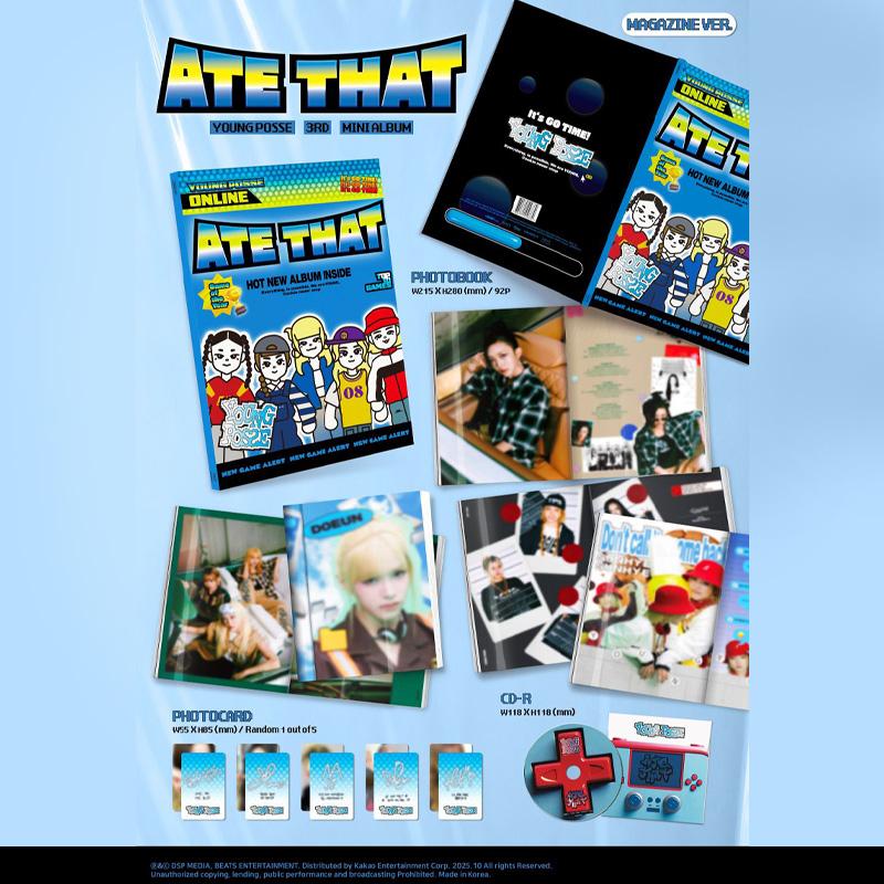 YOUNG POSSE EP [ATE THAT] (Magazine Ver.)