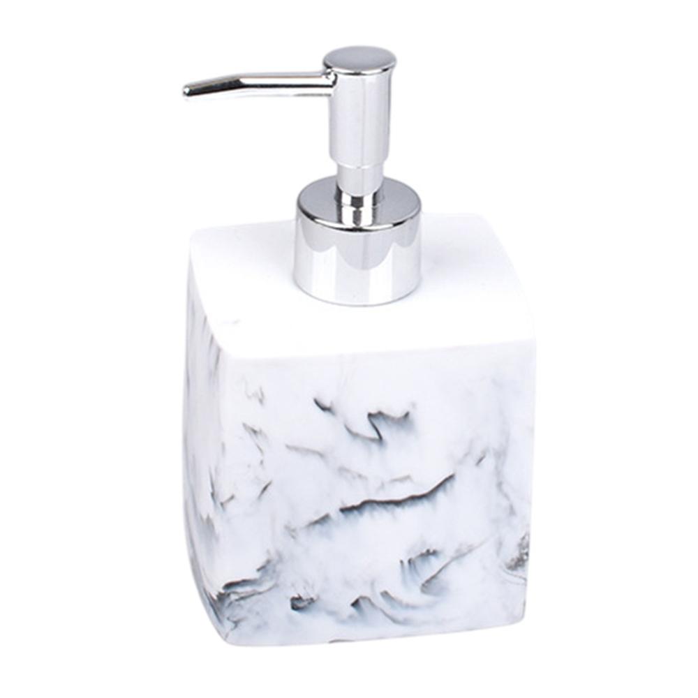 400ml Hotel Bathroom Dispenser For Shampoo Body Wash Hand Soap Resin Pump Bottle B