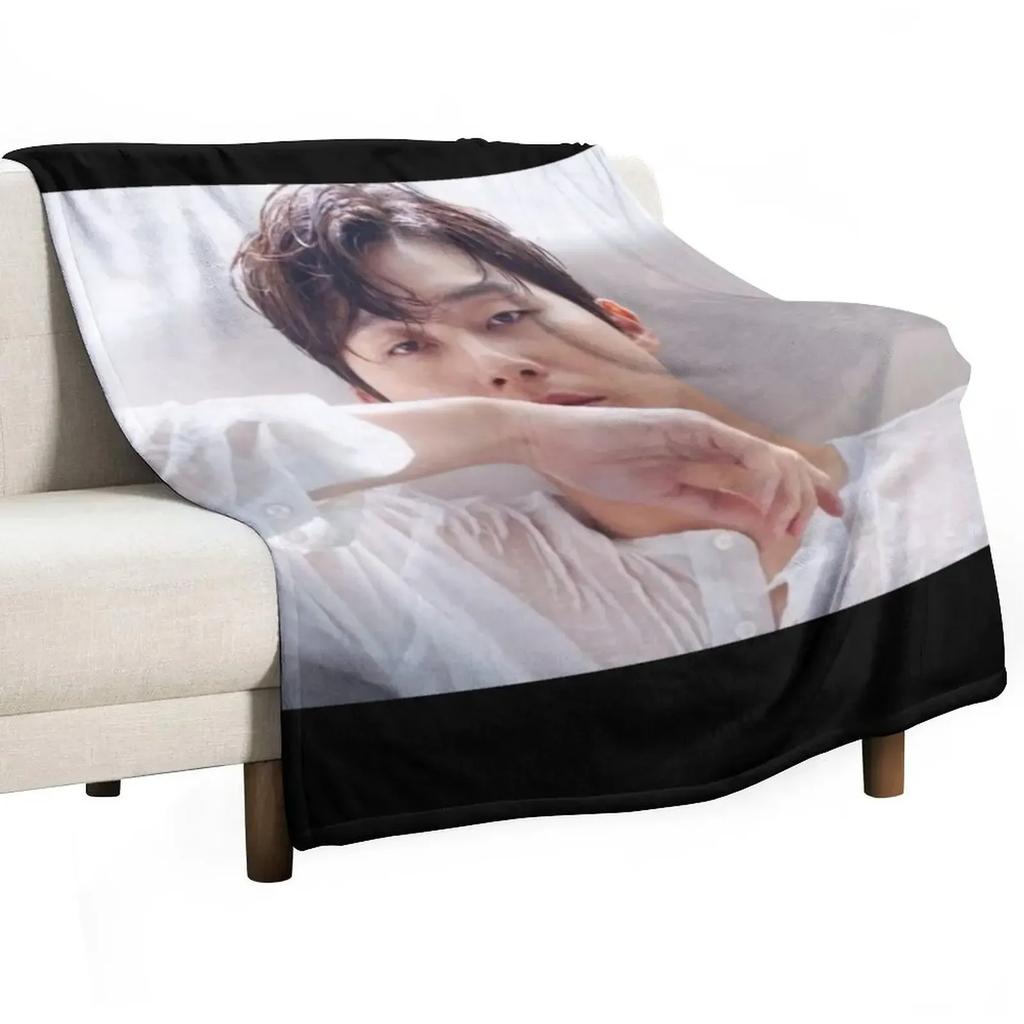 Park Seo Joon Throw Blanket Winter Beds Cosplay Anime Multi-Purpose Funny Gift Decoratives Camping Blankets
