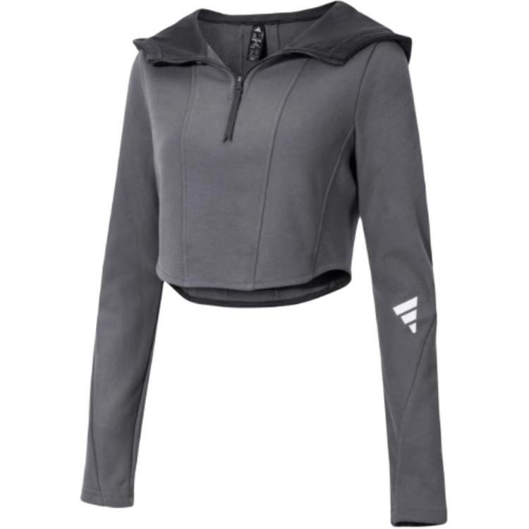 Adidas FW24 Sweatshirt Women s Dark Gray JM6209 L