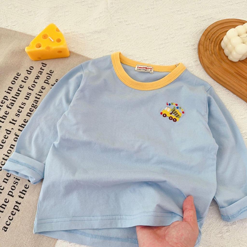 2026 Spring Arrival: Kids' Cartoon Long Sleeve Base Layer for Toddlers & Children
