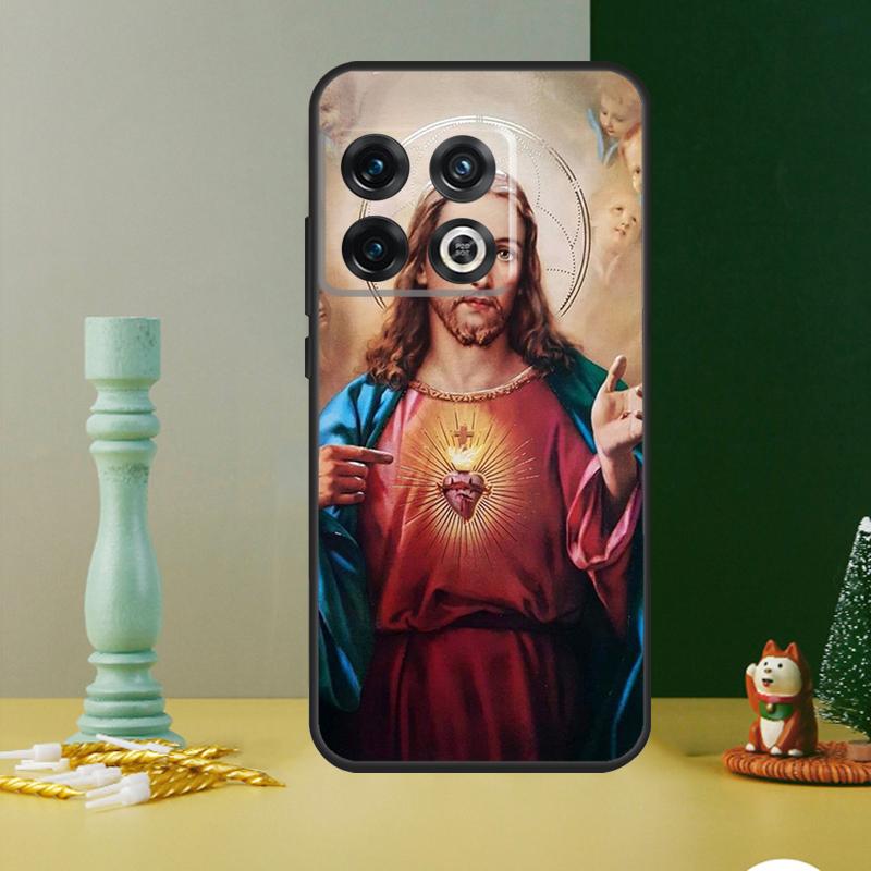 Jesus Christ God Case For OnePlus Nord CE 2 3 4 Lite N20 N30 9 10 Pro 8T 9RT 10T 10R 12 11 12R 13 13R Cover