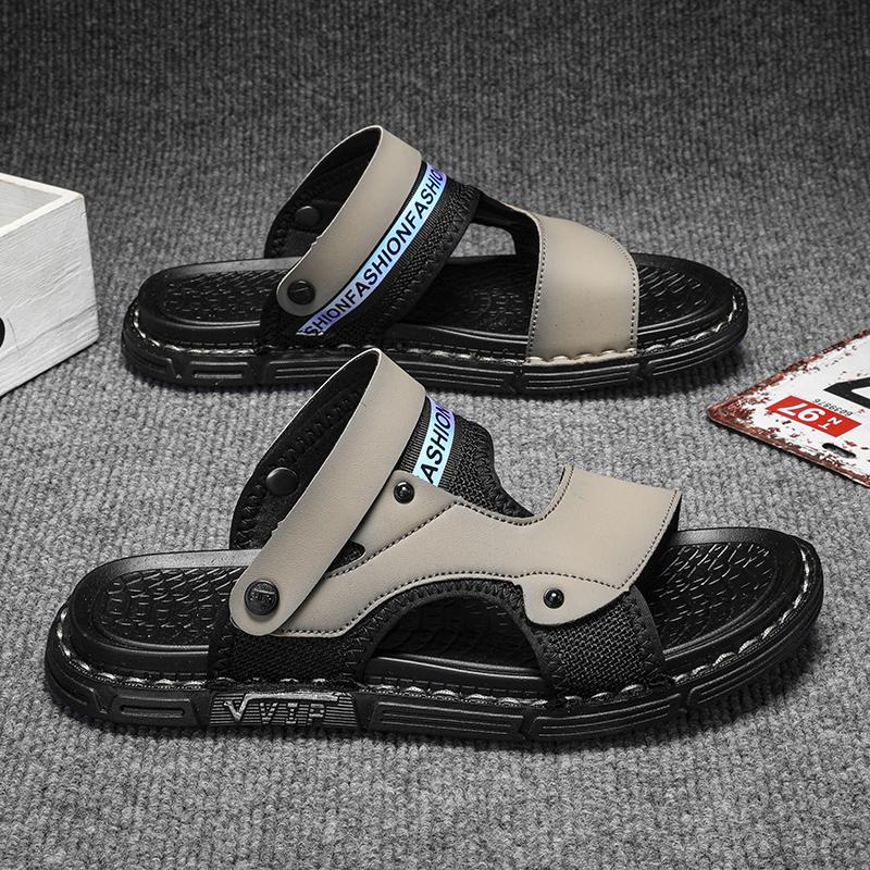 Fashion Men Slippers Soft Indoor Home Slides Male Non-slip Summer Outdoor Beach Men Sandals Flip Flops Men Shoes Large Size 44