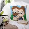 Pibubear Square Pillowcase Cushion Cover Pillow Case Throw Pillow Cover for Home Sofa Living Room