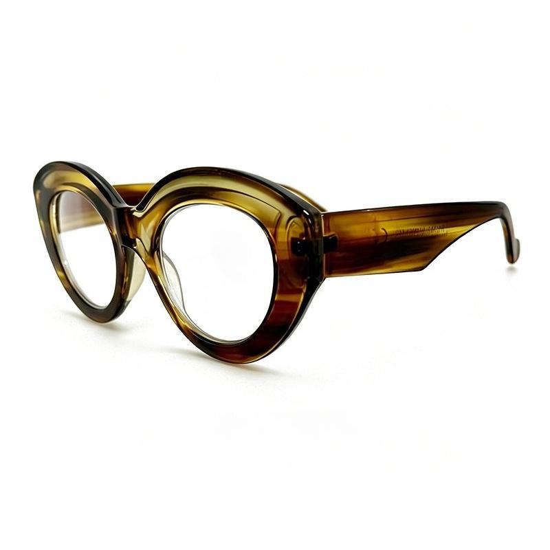 2026 New Large Frame Retro Cat Eye Presbyopia Glasses for Women Anti Blue Light High Definition Reading Eyewear +1.0 To +4.0
