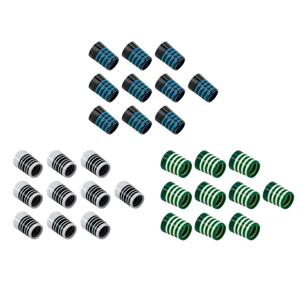 10 Pieces Golf Ferrules Golf Club Shaft Ferrules Portable .370 ID:0.370" Od:0.540" Length:0.750" Taper Tip Adapter for Sports