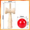 Kendama for Matte Easy to Wooden Practice Balance Indoor Elementary School Christmas Gift Kids, Finish, Use, Beginner-Friendly, Toy, Exercise,