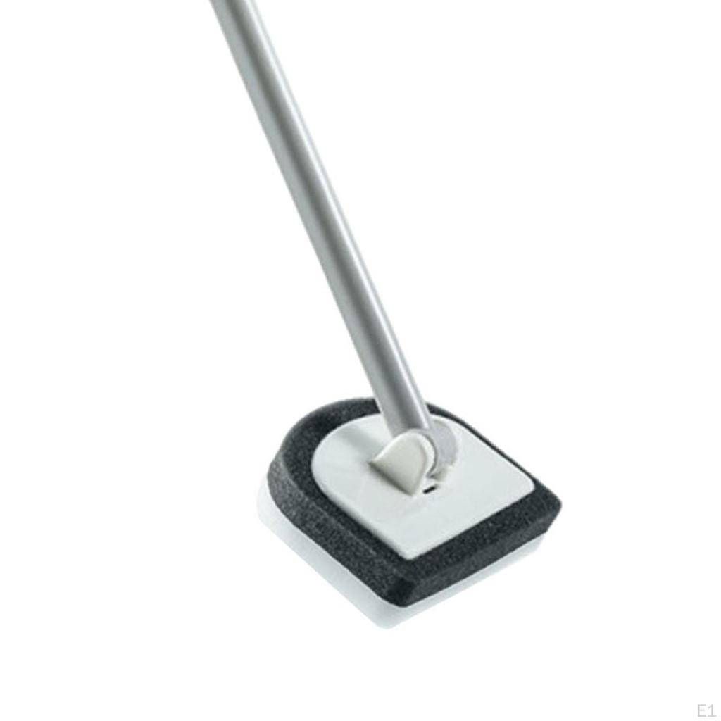 Badezimmerreinigungsbürste Fliesenwäscher Multifunktion, Hochdichtes Schwamm 180° Drehbar für Badewanne