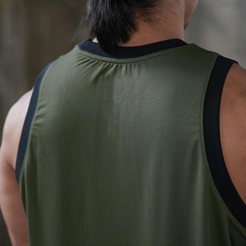 Muscleguys Handsome Youth Sports Comfortable Vests Summer Men’s Breathable Bodybuilding Tank Tops Pop Street Wear